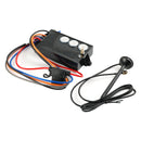 Cabrestante de elevación hidráulico de 12 voltios, sistema de control remoto por radio para remolque basculante