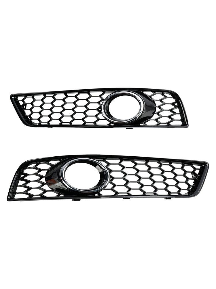 2009-2013 Audi A3 8P Honeycomb Front Bumper Tåkelys Grille Grilldeksel