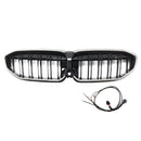 2019–2022 BMW 3 Series G20 DoubleLame Renal Grille, negro, 51138072085