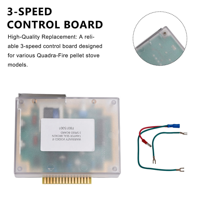 SRV7000-205/SRV7000-704 Für Quadra-Fire Pellet 3 Geschwindigkeit Control Box Platine