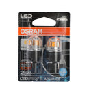 2x pro OSRAM 9705Y autopřídavné žárovky LED WY21W 12V2,5W WX3x16d