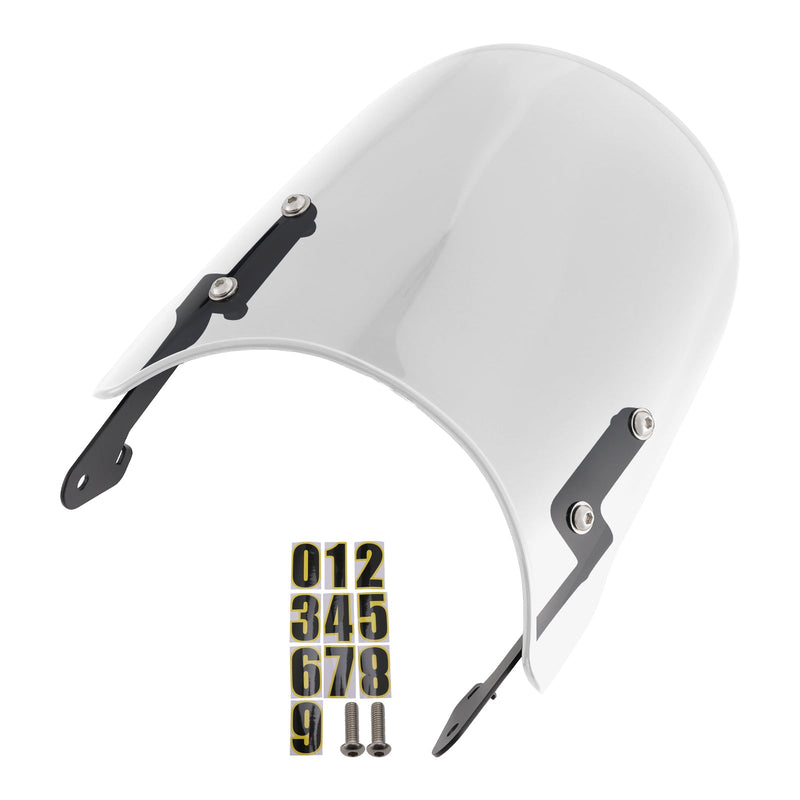 Windschutzscheibe Windschutz fit für YAMAHA XSR 155 2020-2023 XSR 125 2024-2025