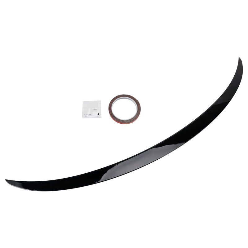 Schwarz glänzender Heckspoiler für Tesla Model 3 17-23, Original-Werksstil