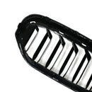 2021–2024 BMW 5er G30 G38 Frontgrill Doppellamelle, glänzend schwarz