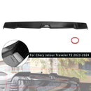 2023-2024 Chery Jetour Traveler T2 Czarny tylny spoiler dachowy o wysokim połysku
