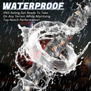 2 x 90 cm RGB-LED-Peitschenantenne mit Flagge und Fernbedienung für Polaris RZR UTV ATV