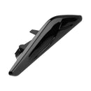 BMW X3 F25 X4 F26 Kotflügel vorne links + rechts, schwarze Zierleiste 51117338569 + 51117338570