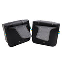 Seitenhecktasche Satteltasche Farblich passendes Gepäck Schwarz 20L Für Roller Motorrad