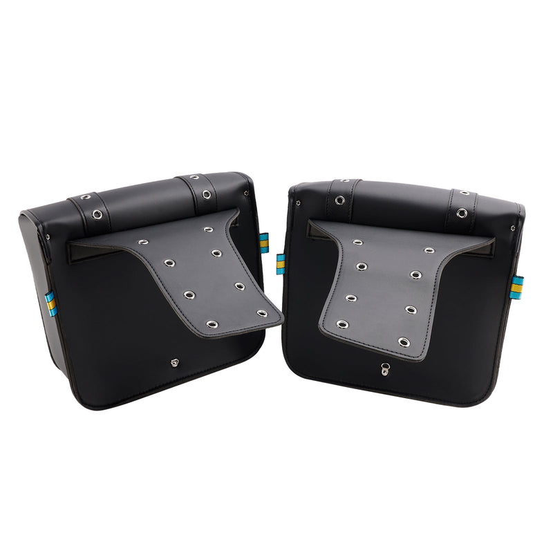 Seitenhecktasche Satteltasche Farblich passendes Gepäck Schwarz 20L Für Roller Motorrad