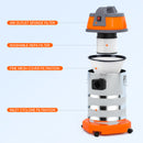 Nass-Trocken-Blasen, drei Verwendungsmöglichkeiten, 10 Gallonen, 3200 W, 8 PS, Edelstahl, Shop Vac, Staubsauger, Garage, tragbar, Autoaufbereitung für Haus, Garage, Werkstatt, Auto