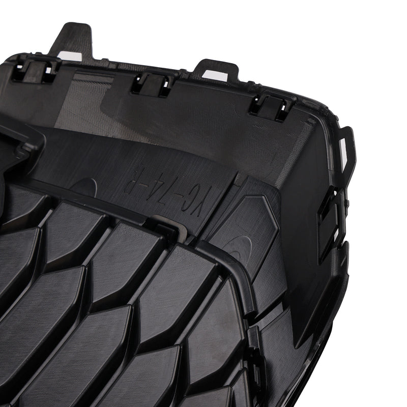 Schwarze Front Honeycomb Nebelscheinwerfer Kühlergrill Abdeckung Fit Audi A3 S-line 2021-2023