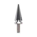 3 silberne Windschutzscheibenbolzen mit Dornen für Electra Glide, Tri Glide und Street Glide (Baujahre 2014–2025)