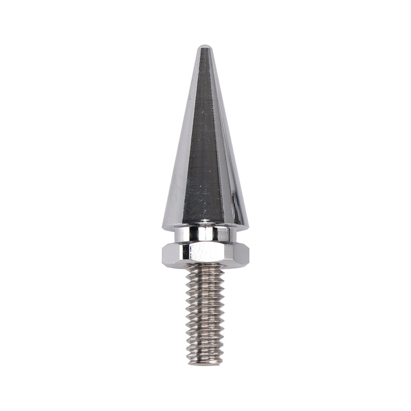 3 silberne Windschutzscheibenbolzen mit Dornen für Electra Glide, Tri Glide und Street Glide (Baujahre 2014–2025)