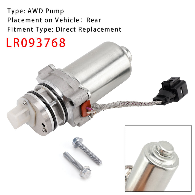 2017-2023 Land Rover Range Rover Velar Rear Differential Pump LR093768