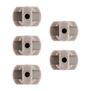 5 x Kontakthaltersockel passend für Dometic 12V LED Schienenstrahler/Lichtschiene