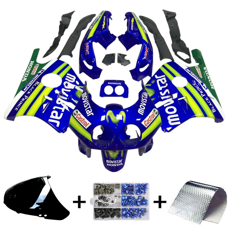 1990-1998 Honda CBR250RR MC22 Injection Fairing Kit Body Plastic ABS