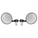 2x Custom Black CNC Aluminium Bar End Sidespejle til Street Twin & Scrambler