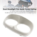 Kledning med dobbel frontlysramme for Road Glide 1998-2013
