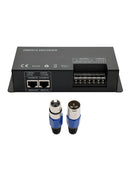 4 canales DMX 512 decodificador RGBW PWM controlador de atenuación controlador de luz de tira LED