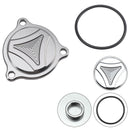 CNC ÖLFILTERABDECKUNG GRAU FÜR SUZUKI DRZ400 DRZ 400S DRZ 400SM DRZ400E 05-2025