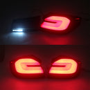 2018–2020 BMW 5 -serie G30 G38 L & R Red LED baklys Turn lysmodul