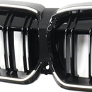 2019–2022 BMW 3 Series G20 DoubleLame Renal Grille, negro, 51138072085