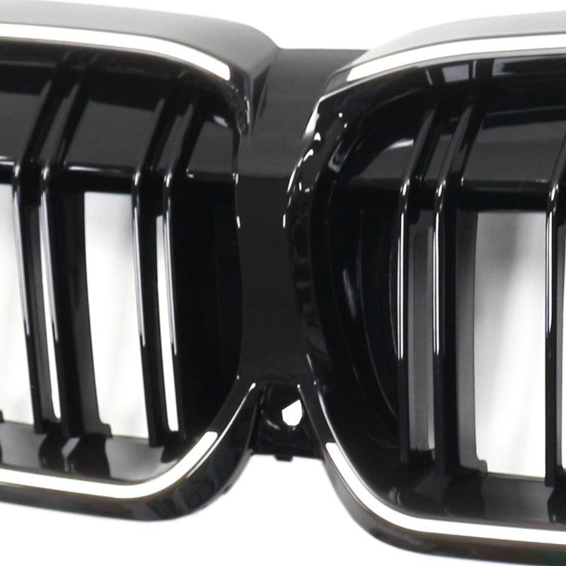 2019–2022 BMW 3 Series G20 DoubleLame Renal Grille, negro, 51138072085