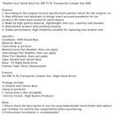 VW T5 T6 Transporter Wohnmobil Rechtslenker Doppelsitz-Drehgestell