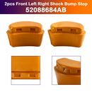 2002-2007 Jeep Liberty KJ, Shock Absorder Stop -puskuri oikeassa edessä, 2 kappaletta, 52088684ab
