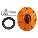 CNC-gefräster, orangefarbener, schlüsselloser Tankdeckel für Duk 790 890 2018 2019 2021 2022 2023-2025