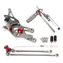 Fotstøttesystem - grå for Honda CBR 600 RR PC37 03-06 CBR 1000 RR SC57 04-07