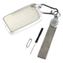 Lexus IS GS ES RX Legierung Aluminium TPU Soft Film Autoschlüssel Grau Fall Abdeckung