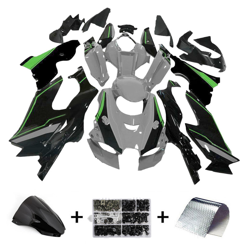 2021-2024 Kawasaki ZX-10R ZX10RR Injection Fairing Kit Body ABS