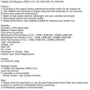 Billage LED -moduulit LR5B 21312 12V 3W 6-2Pin for Philips