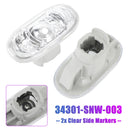 2x čiré boční blinkry 34301-SNW-003 pro Honda Civic Type R FD2 2006-2011