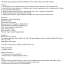 1997-1998 Subaru Impreza V4 Nur Getriebegeschwindigkeit Tachosensor 85082AC012