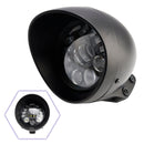 Multifunctional Beam Headlight Fog Lamp Custom Fits For Racer Bobber Chopper Chrome