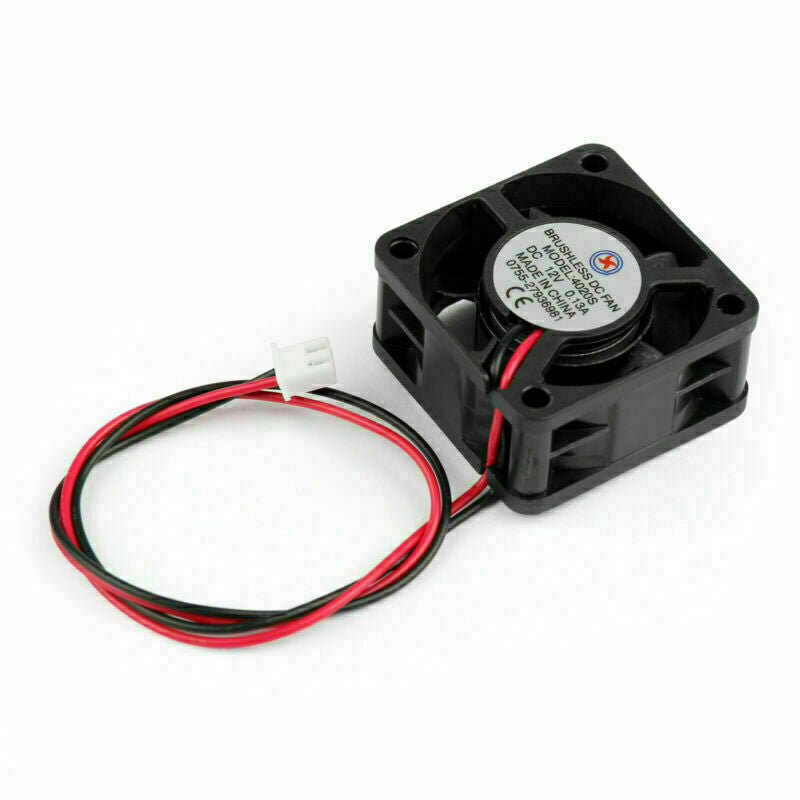 12V Pin SQ Line Computador PC 40x40x20mm 0.13A Ventilador Refrigerado 2 Brushless 4020s DC