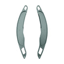 Steering wheel shift paddles for Mitsubishi ASX 2013-15, aluminum gray