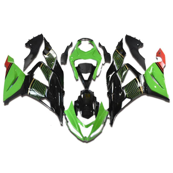 2013-2018 Kawasaki ZX6R 636 conjunto de carenagem de injeção corpo plástico ABS