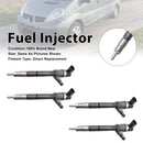 4 styks indsprøjtningsdyser til Renault Trafic II og Opel Vivaro 2.0L 0445110338