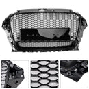 RS3 Style Front Honeycomb Bumper Grill für Audi A3 S3 2013-2016 mit Quattro