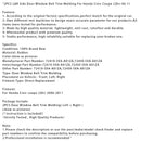 2006–2011 Honda Civic Coupe (2-türig) 2 Stück L&amp;R Seitentür Fenster Gürtel Zierleiste 72410-SVA-A01ZA