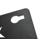 Satteltaschen- und Halterungsset, seitliche Aufbewahrung, universeller Schnellverschluss, schwarz, für Motorräder