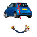 Ledningsnett for bakluken på Fiat 500 (2007–2015)