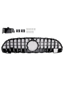 2022-2023 Mercedes Benz W206 W/Camera GT-R Style Front Bumper Grille Grill
