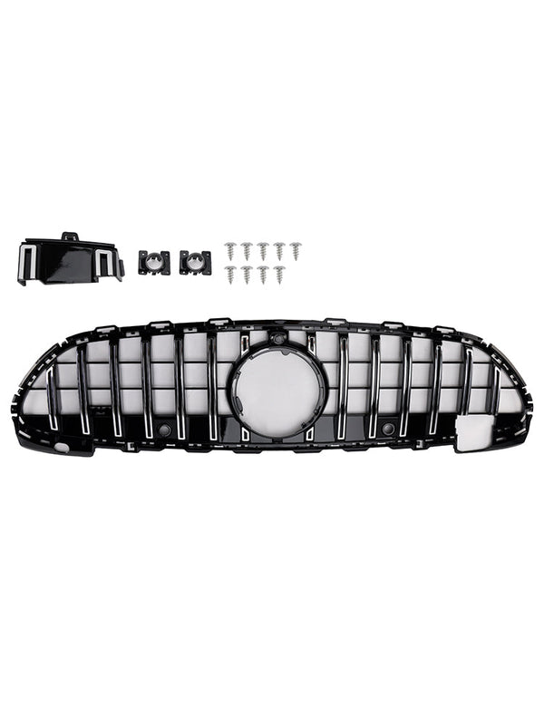 2022-2023 Mercedes Benz W206 W/Camera GT-R Style Front Bumper Grille Grill