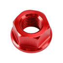 Pinjongmuttersett M10x1,25 rød for Yamaha YZF-R1 98-14, R3 15-18, YZF-R6 03-21