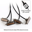 6Pcs Front Grille LED Lighting RGB With APP Controller For SUV off-road vehicles