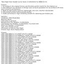 Hinten Rechts Türgriff Träger Äußere 51228243636 Für BMW E53 X5